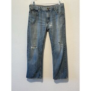 Y2K Silvertab Levis Loose Baggy Skater Denim Jeans‎ Sz 36 Measures 36x30 Grunge